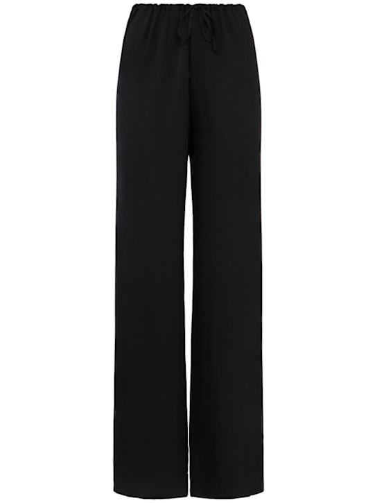 Annagreta Iris viscose satin pants