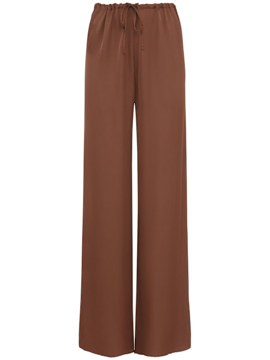 Annagreta Iris viscose satin pants