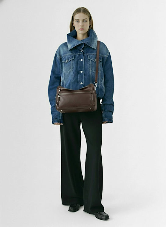 Acne Studios Camero leather shoulder bag