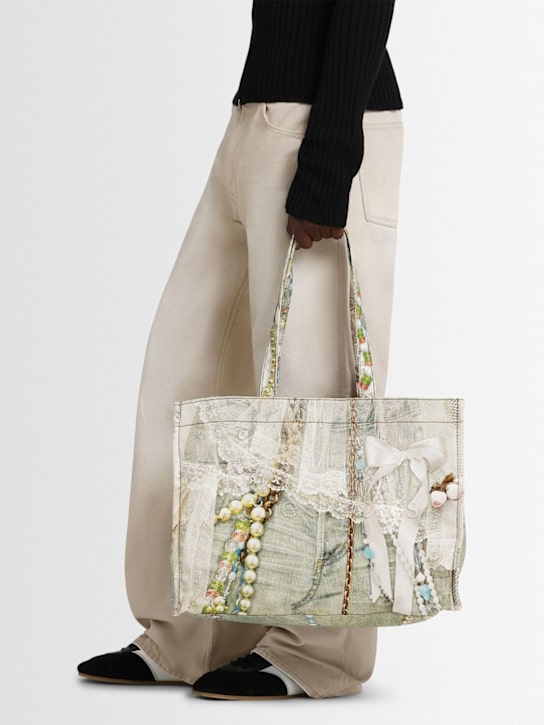 Acne Studios Printed tote bag