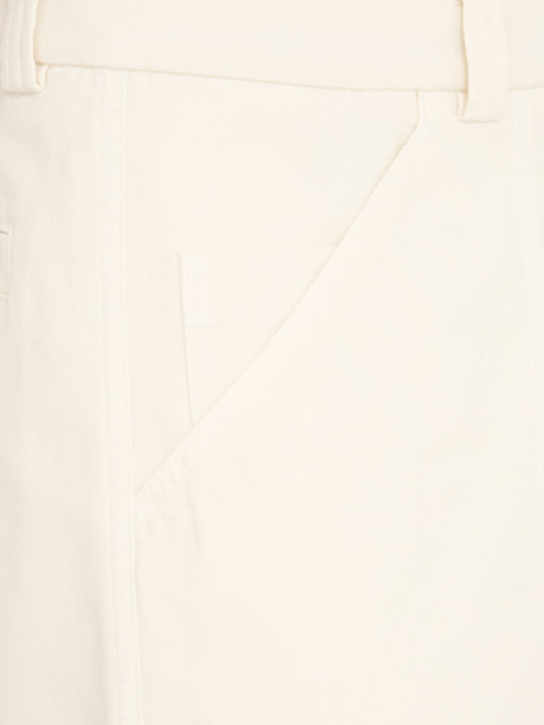 Brunello Cucinelli Dyed cotton gabardine pants 10 Brunello Cucinelli Dyed cotton gabardine pants