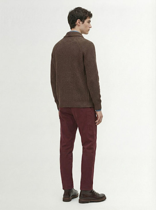 Brunello Cucinelli Dyed cotton gabardine pants 3 Brunello Cucinelli Dyed cotton gabardine pants