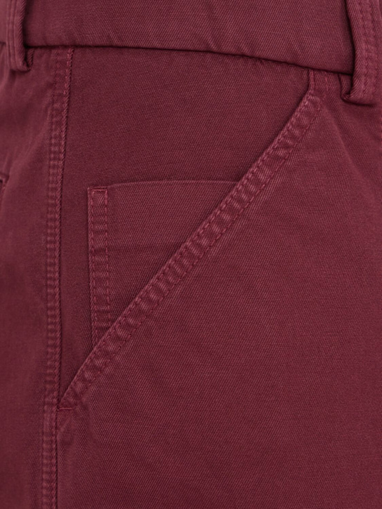 Brunello Cucinelli Dyed cotton gabardine pants 5 Brunello Cucinelli Dyed cotton gabardine pants