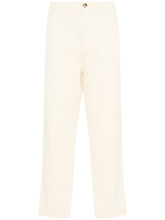 Brunello Cucinelli Dyed cotton gabardine pants 6 Brunello Cucinelli Dyed cotton gabardine pants