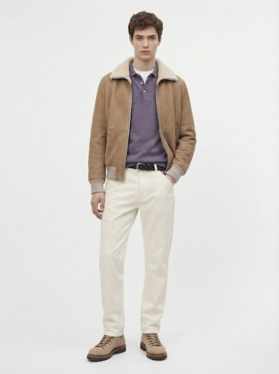 Brunello Cucinelli Dyed cotton gabardine pants 7 Brunello Cucinelli Dyed cotton gabardine pants