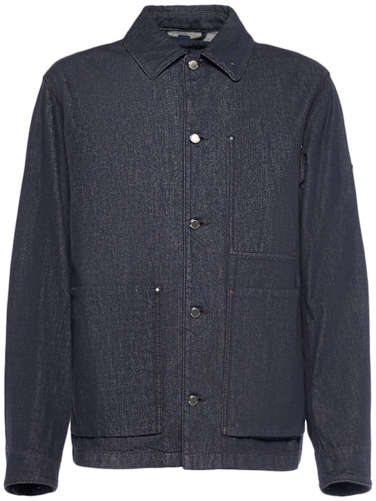 Moncler Forets cotton denim down jacket