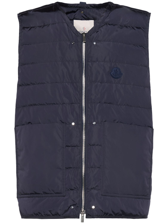 Moncler Forets cotton denim down jacket 5 Moncler Forets cotton denim down jacket