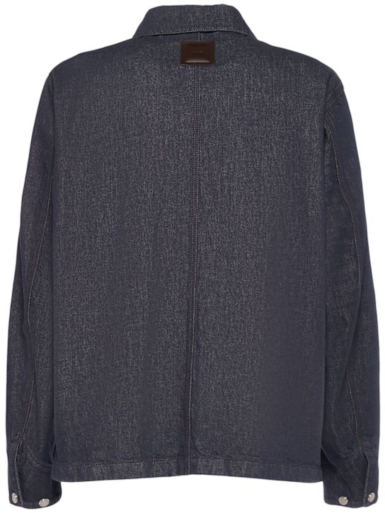 Moncler Forets cotton denim down jacket 6 Moncler Forets cotton denim down jacket