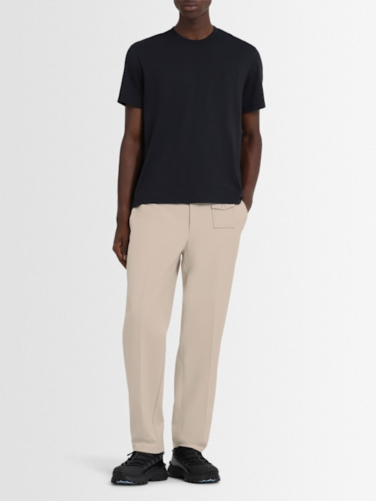 Moncler Tailored cotton gabardine pants