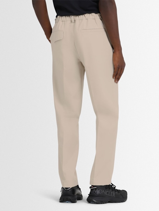 Moncler Tailored cotton gabardine pants 3 Moncler Tailored cotton gabardine pants