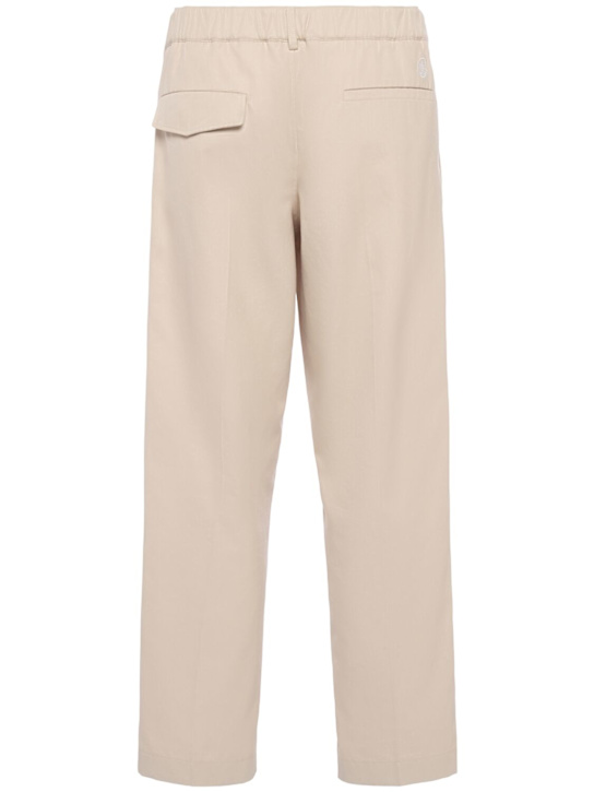 Moncler Tailored cotton gabardine pants 4 Moncler Tailored cotton gabardine pants