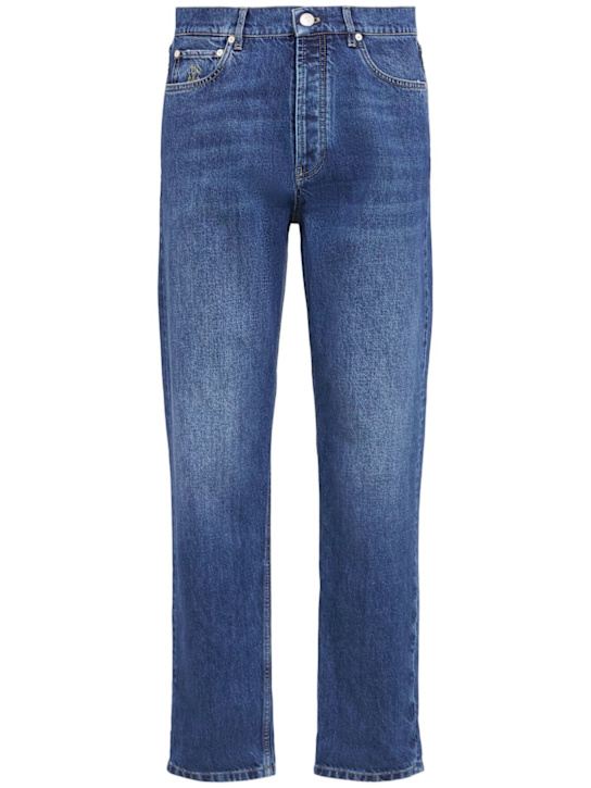 Brunello Cucinelli Cotton denim straight jeans