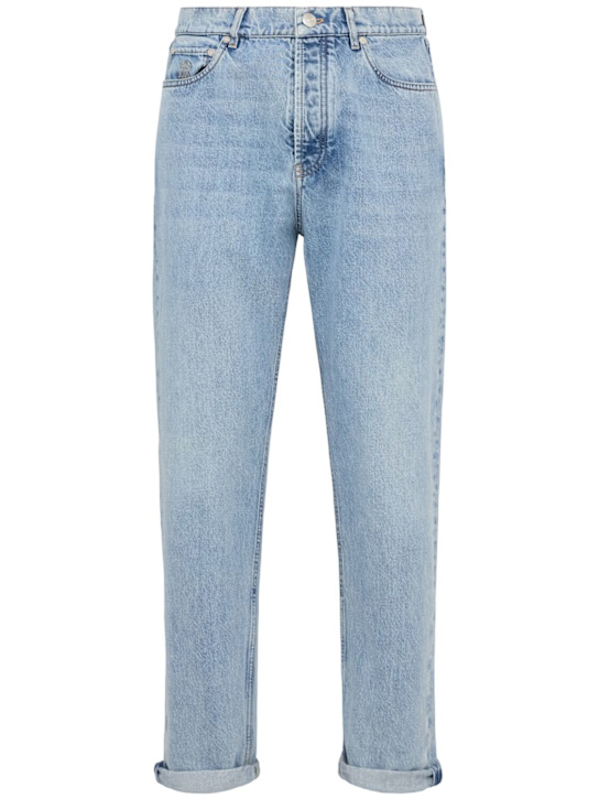 Brunello Cucinelli Cotton denim straight jeans