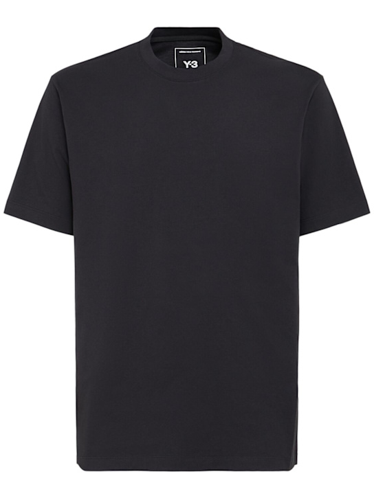 Y-3 GFX cotton short sleeve t-shirt