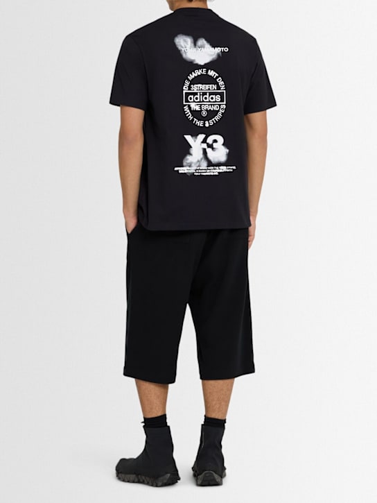 Y-3 GFX cotton short sleeve t-shirt