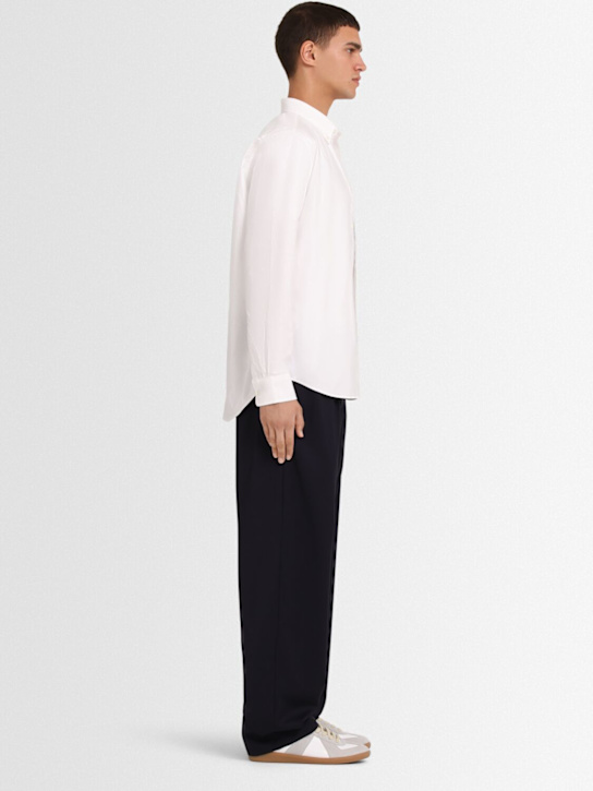 The Core Pleated wool twill straight pants 11 The Core Pleated wool twill straight pants