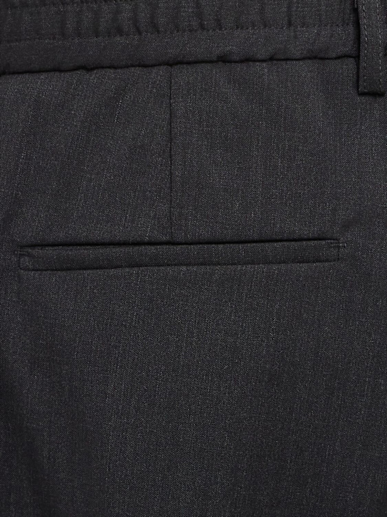 The Core Pleated wool twill straight pants 21 The Core Pleated wool twill straight pants