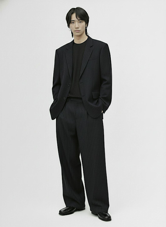 Acne Studios Jotam pinstripe viscose pants