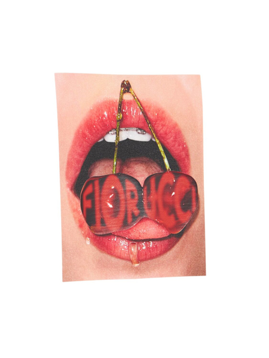 Fiorucci Cherry Mouth printed cotton t-shirt 4 Fiorucci Cherry Mouth printed cotton t-shirt