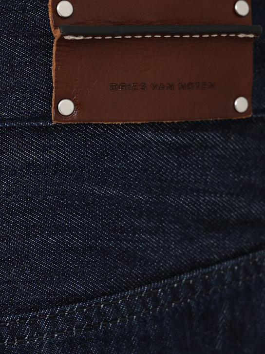 Dries Van Noten Penning cotton denim jeans 3 Dries Van Noten Penning cotton denim jeans