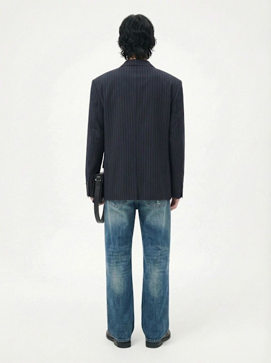 Acne Studios Jotam pinstripe viscose jacket