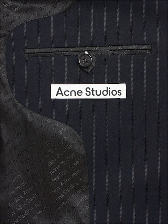 Acne Studios Jotam pinstripe viscose jacket