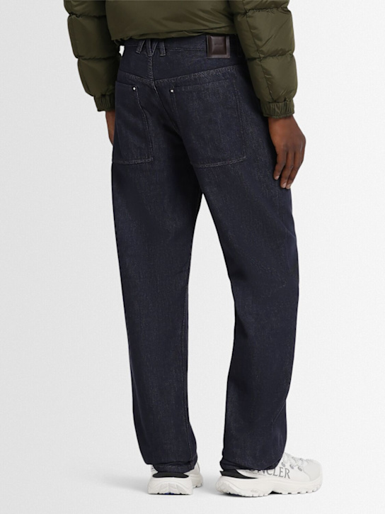 Moncler Cotton denim straight jeans