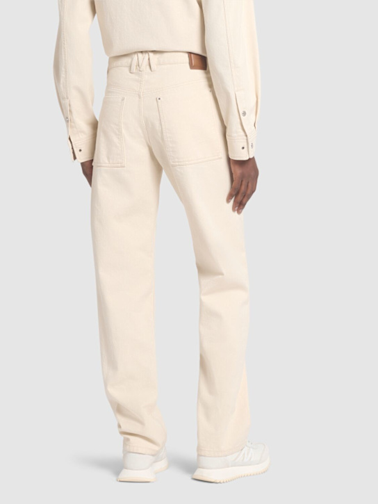 Moncler Cotton denim straight jeans 3 Moncler Cotton denim straight jeans