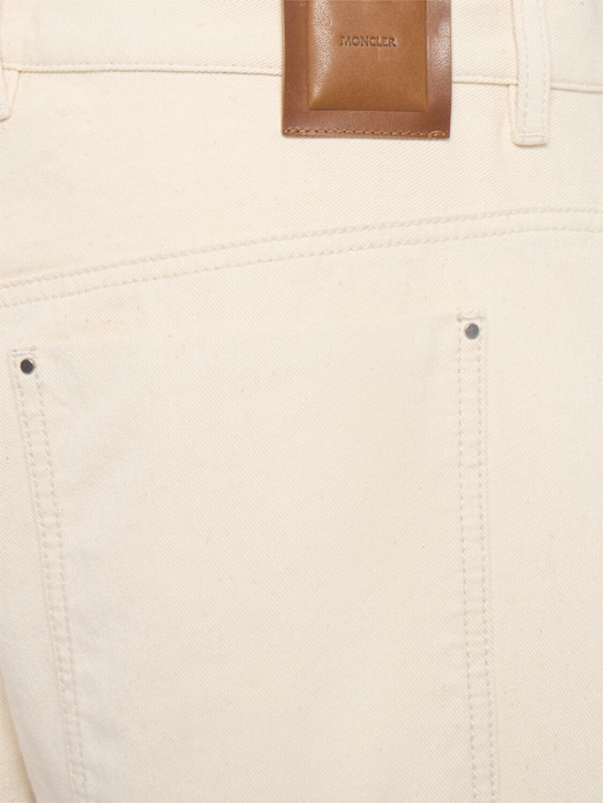 Moncler Cotton denim straight jeans 5 Moncler Cotton denim straight jeans