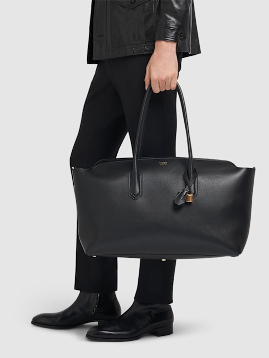 Tom Ford Logo smooth leather duffle bag 3 Tom Ford Logo smooth leather duffle bag