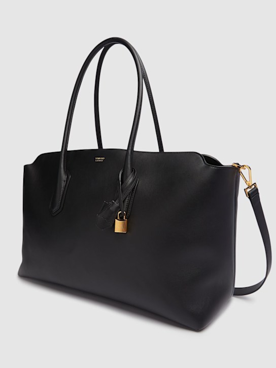 Tom Ford Logo smooth leather duffle bag 4 Tom Ford Logo smooth leather duffle bag