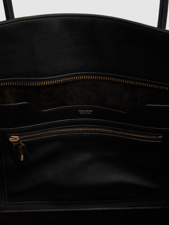 Tom Ford Logo smooth leather duffle bag 7 Tom Ford Logo smooth leather duffle bag