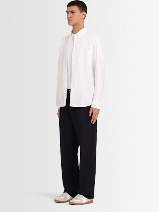 The Core Pleated wool twill straight pants 10 The Core Pleated wool twill straight pants
