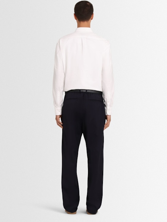 The Core Pleated wool twill straight pants 12 The Core Pleated wool twill straight pants