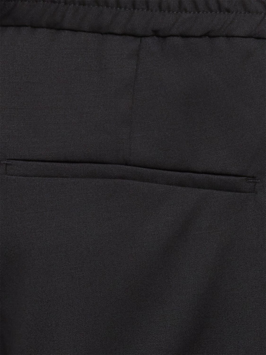 The Core Pleated wool twill straight pants 21 The Core Pleated wool twill straight pants