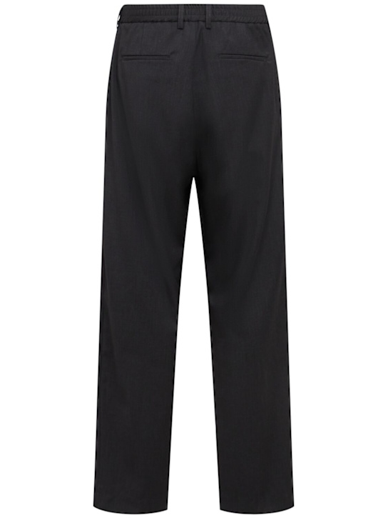 The Core Pleated wool twill straight pants 6 The Core Pleated wool twill straight pants