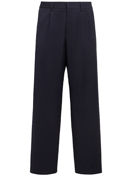 The Core Pleated wool twill straight pants 8 The Core Pleated wool twill straight pants