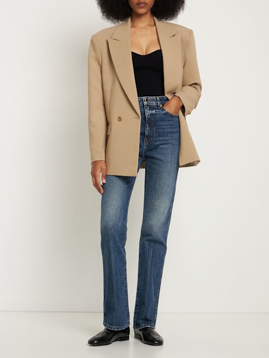 Khaite Danielle high rise straight jeans 7 Khaite Danielle high rise straight jeans
