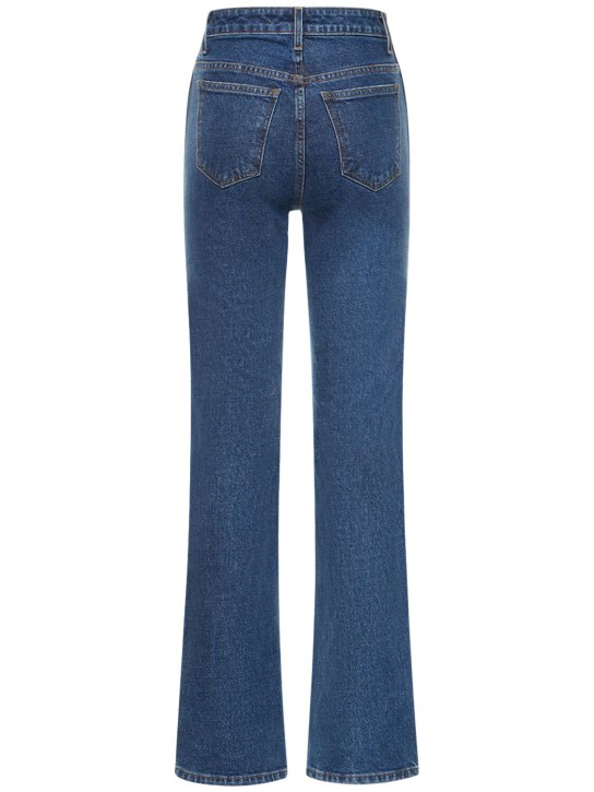 Khaite Danielle high rise straight jeans