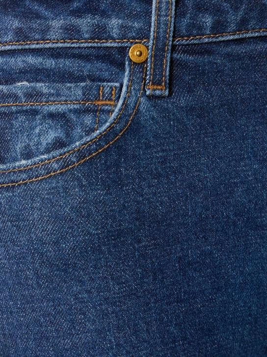 Khaite Danielle high rise straight jeans