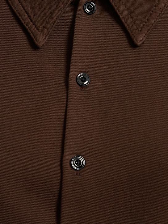 Lemaire Twisted denim shirt