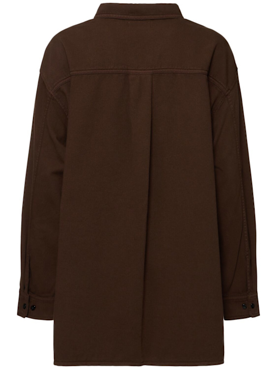 Lemaire Twisted denim shirt