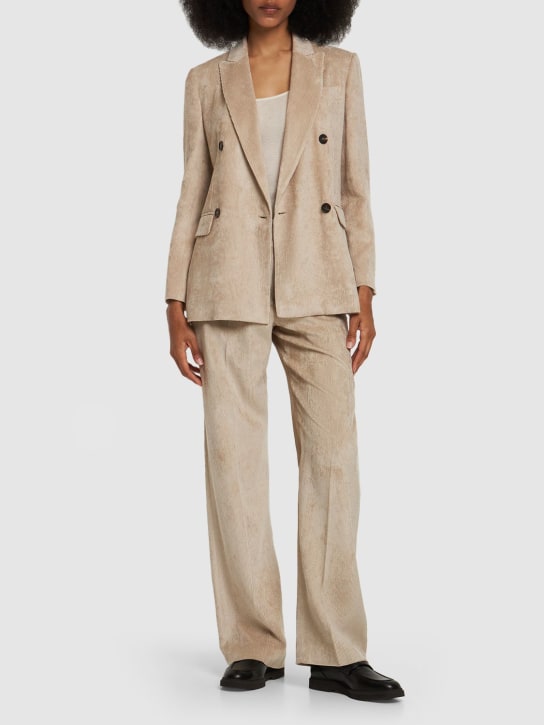 Brunello Cucinelli Fluid viscose corduroy jacket