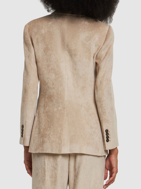 Brunello Cucinelli Fluid viscose corduroy jacket 4 Brunello Cucinelli Fluid viscose corduroy jacket