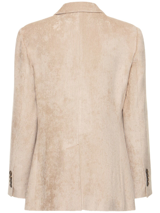 Brunello Cucinelli Fluid viscose corduroy jacket 6 Brunello Cucinelli Fluid viscose corduroy jacket