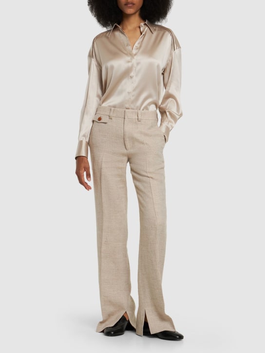 Brunello Cucinelli Stretch satin shirt