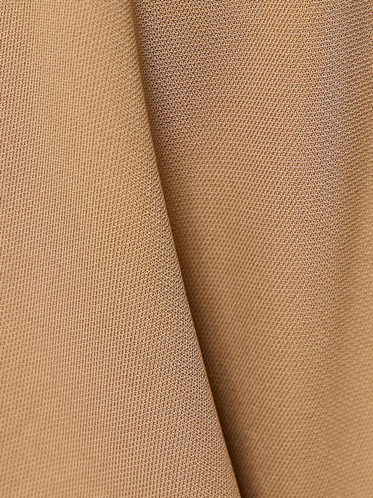 Khaite Trina viscose long sleeve midi dress 4 Khaite Trina viscose long sleeve midi dress