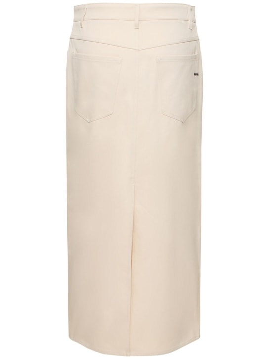Brunello Cucinelli High rise cotton denim midi skirt 5 Brunello Cucinelli High rise cotton denim midi skirt
