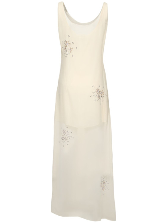 Rabanne Chiffon mousseline long dress 4 Rabanne Chiffon mousseline long dress