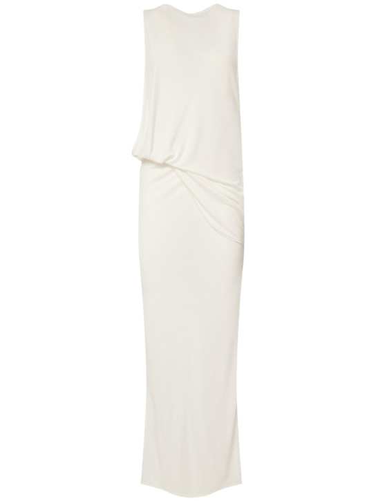 Jacquemus La Robe Peplo Longue draped long dress 6 Jacquemus La Robe Peplo Longue draped long dress